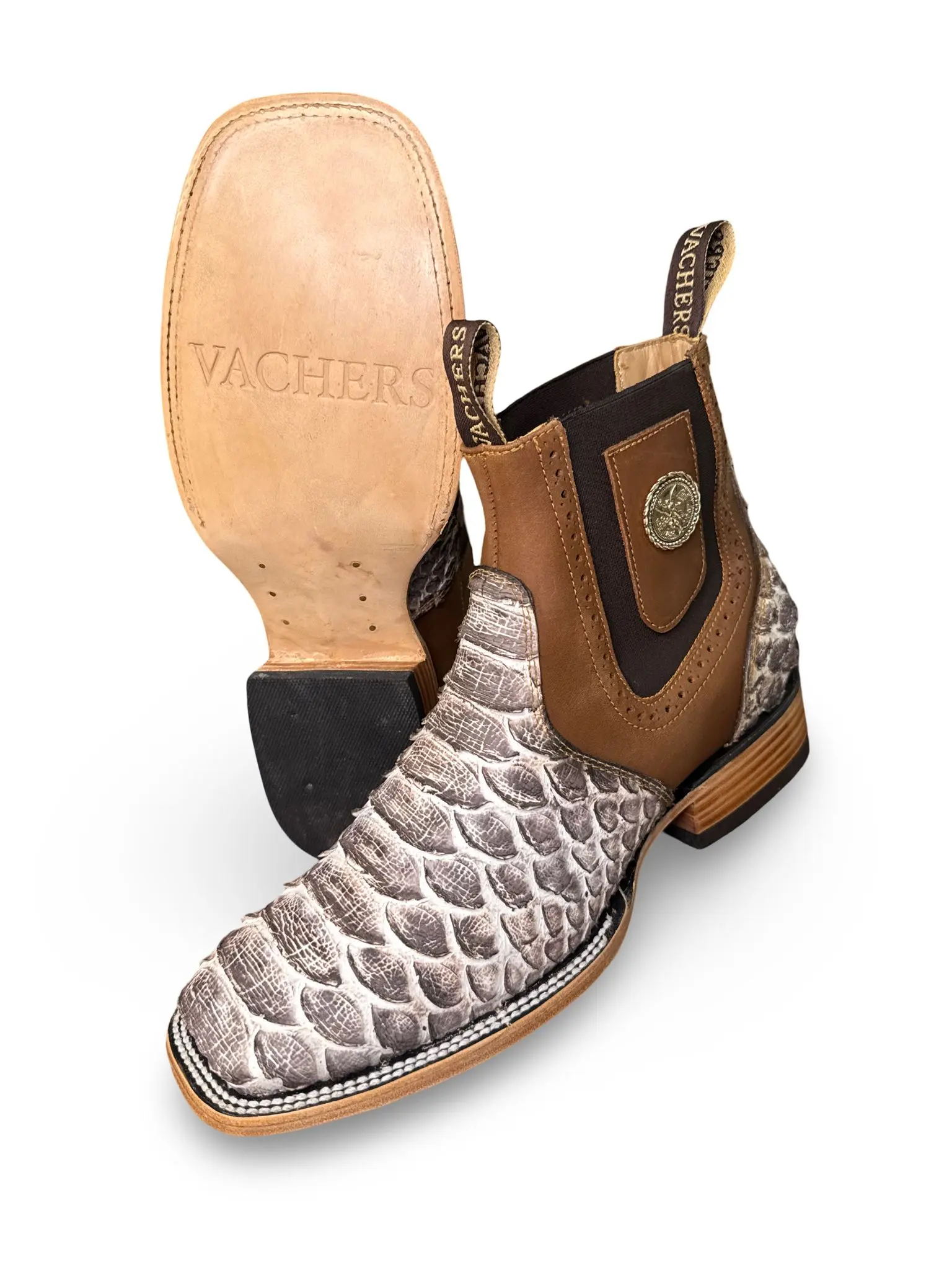 Botin Vaquero Print Ostion Piton Para Caballero Botin Vaquero Print Ostion Piton Para Caballero