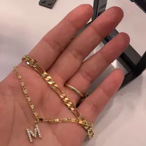 GANIA Letter Layered Ankle Bracelets for Women Dainty Chain Initial Pendant Anklets Set Hypoallergenic A-Z Gifts for Girls Trendy Adjustable Size Waterproof Costume Accessories