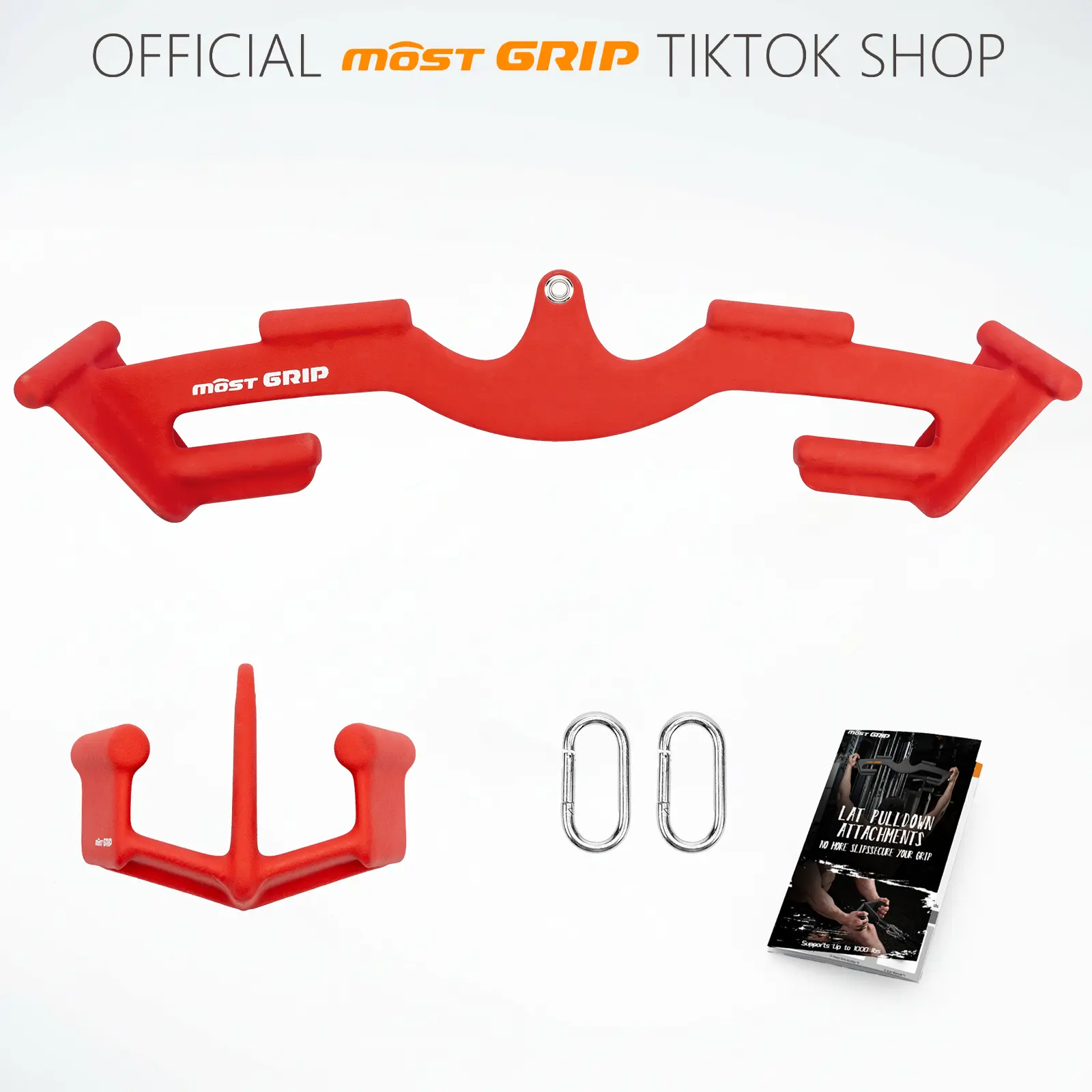 Lat Pulldown Bar Set V2 Red