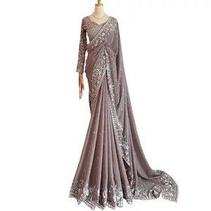 The Heavy Handwork Saree