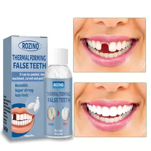 [10 PACK] ROZINO Thermal Forming False Teeth Reusable Super Strong Non Toxic Easy to Use for Enhanced Oral Appearance Ten Pack at Better Price