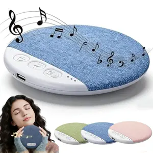 Bluetooth-compatible Pillow Speaker for Sleeping, Mini Portable Under Pillow Speaker Built in White Noise Sound Machine, Soft Immersive Sound Field, Headphone-Free Sleep Speaker for Side Sleeper, Multifunctional Wireless Speaker