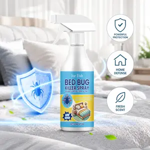 Bed Bug & Flea Eradicator Spray - Natural Organic Pest Control for Bed Bugs, Fleas & Mites, Multi-Purpose Insecticidal Repellent, Pet-Safe Plant-Derived Formula for Mattresses, Odorless Stain-Free Home Defense, Bed Bug Control Bed Bugs, Fleas & Mites, Ins