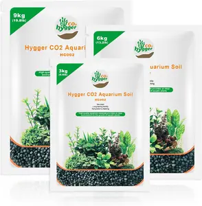 Hygger CO2 Aquarium Soil Water Grass Mud Fish Tank Aquascaping Aquarium Substrate Soil for Plants and Shrimps,No Need to Wash and No Muddy Water