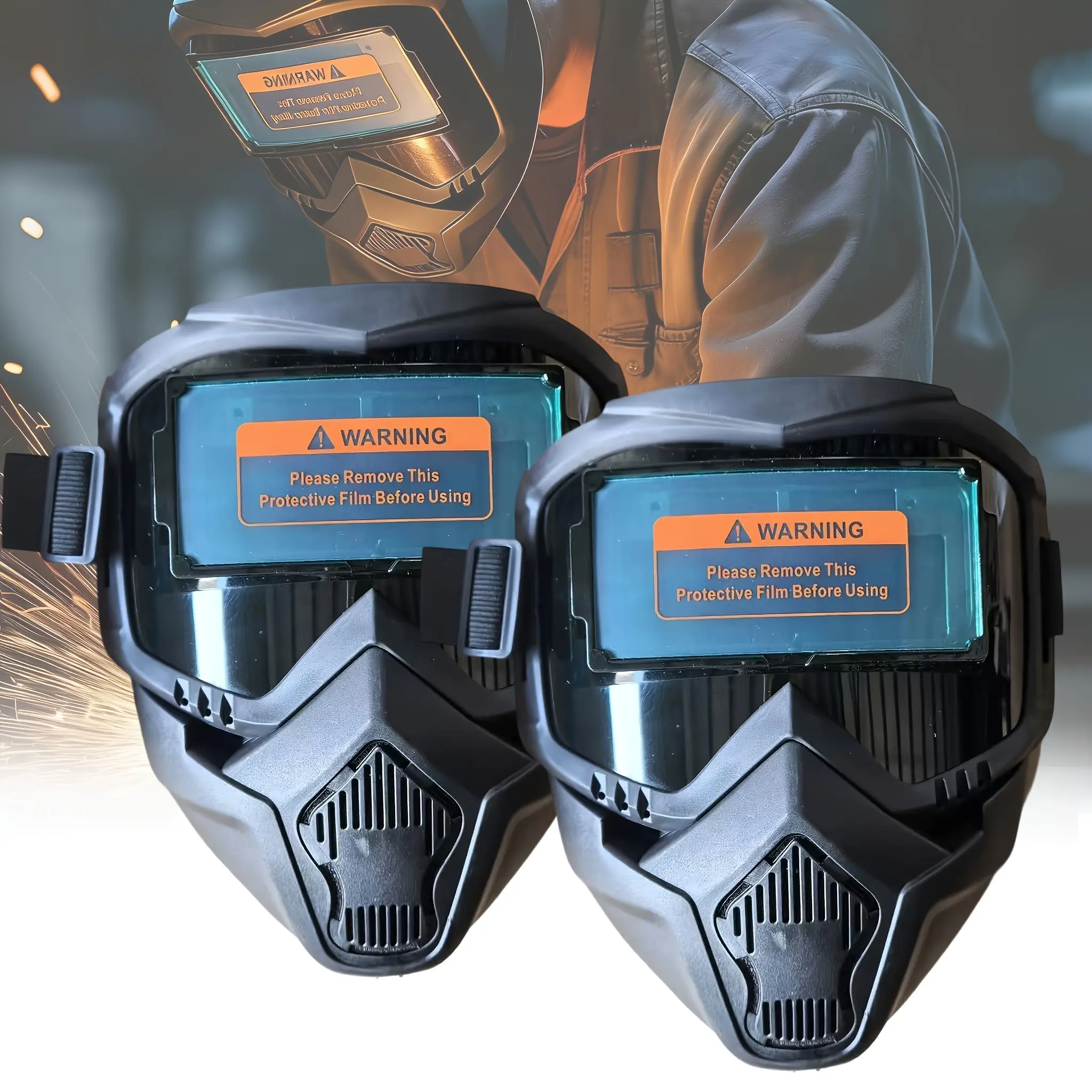 Auto-Darkening Welding Helmet, Heavy-Duty, Lightweight Design — Perfect for Welders & Metalworkers; Lightweight & Comfortable Welding Mask for Men/Dad — Welding Helmet, Gift Idea