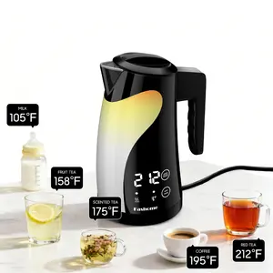 Temperature Control Electric Water Boiler, BPA-Free, Fast Boil for Coffee, Tea & Baby Formula