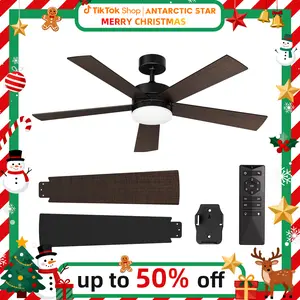 Antarctic Star Ceiling Fan with Light,Ceiling Fan with Light and Remote Control8H Timer Dimmable,6 Speeds Wind,Black Visit the Antarctic Star Store $139.99$139.99 Modern Design Home Decor