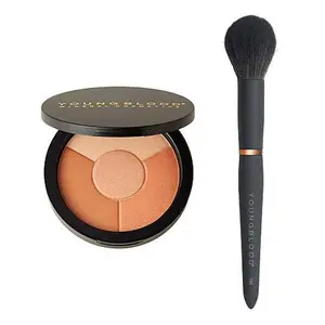 Youngblood Mineral Cosmetics Youngblood Cosmetics Mineral Radiance Sundance Cheek Color with Brush