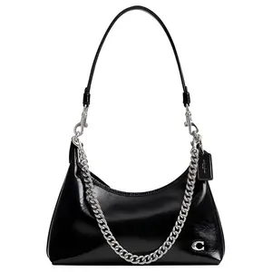 COACH Juliet 25 Leather Crossbody Bag for Women in Black