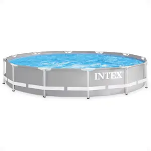 Intex 12-ft x 12-ft x 30-in Prism Frame Above Ground Pool