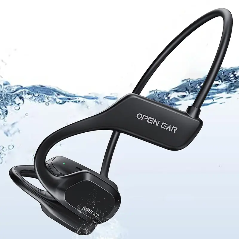 Bone Conduction Headphones Swimming Headphones Open Ear Headphones AS18 Audio Bluetooth Earphones Waterproof