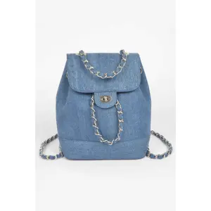 Denim Backpack