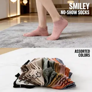 Cute socks of spring and autumn socks, men's and women's short socks, sweat-absorbing and breathable cartoon thin boat socks, short and cute cotton socks, sports socks