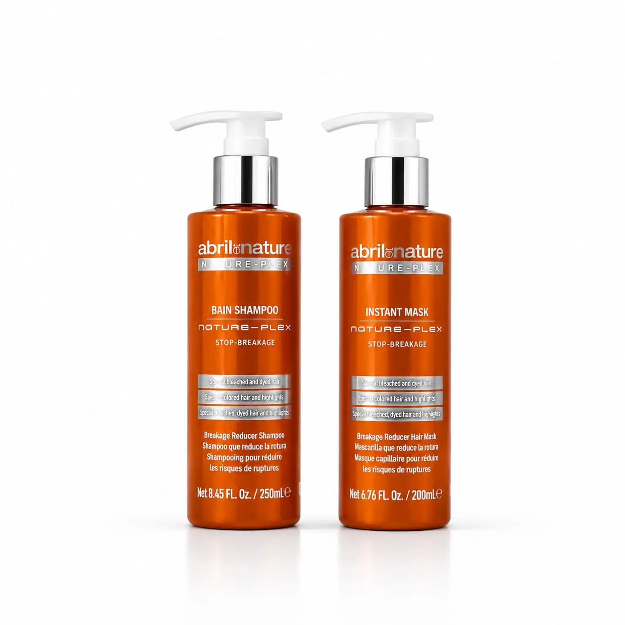 Shampoo 250ml & Instant Mask 200ml Nature-Plex Professional Kit