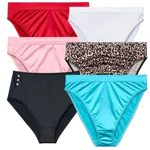 Spice Rack | Tart High Rise Brief Underwear / Rose le Day - Animal Print - Blue Curacao - Dark Cherry - Salt White - Black Pepper