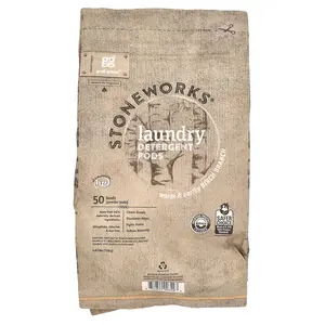 Grab Green Stoneworks®, Laundry Detergent Pods, Birch Branch, 50 Loads, 1.65 lbs (750 g)