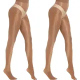 MANZI Women's Shiny Sheer Tights High Waist Silk Comfort Stockings Oil Shimmery Nylons Pantyhose Silky Spandex Elastic Dressy Legwear Sun Womenswear