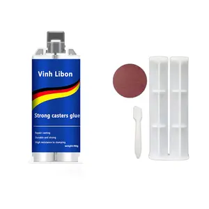 Metal glue, heavy-duty welding waterproof epoxy casting adhesive, strongest welding and liquid filling tool kit suitable for metal, plastic, stainless steel, cement, ceramic