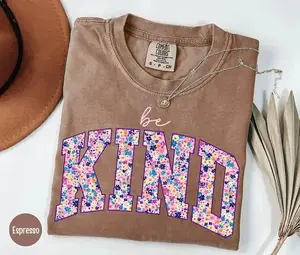 Comfort Colors Be Kind Shirt, Teacher Kindness T-Shirt, Inspirational Shirt, Christian Aesthetic T-Shirt, Elementary Teacher Appreciation Gift