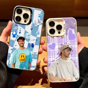 Fede Vigevani Phone Case For Apple 11 12 13 14 15 16 17Pro Max Plus Protect Plating Phone Cover