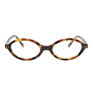 TIJN Olisa Blue Light Blocking Glasses for Women Men Retro Oval Sunglasses Polarized UV Protection Stylish Frame Round Design Trendy Sunnies