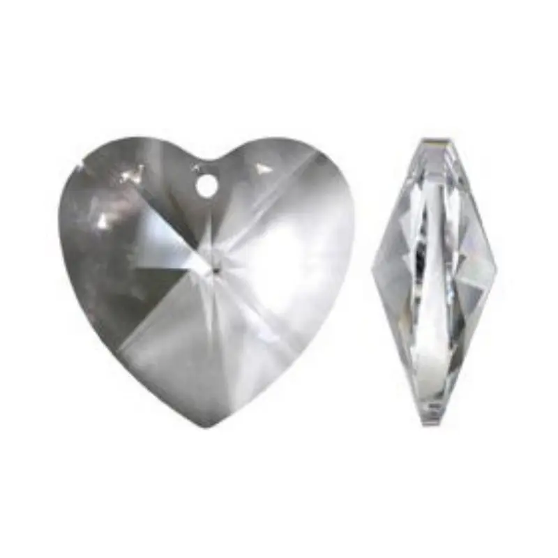 Clear Heart Crystal – Glass Crystal Prism