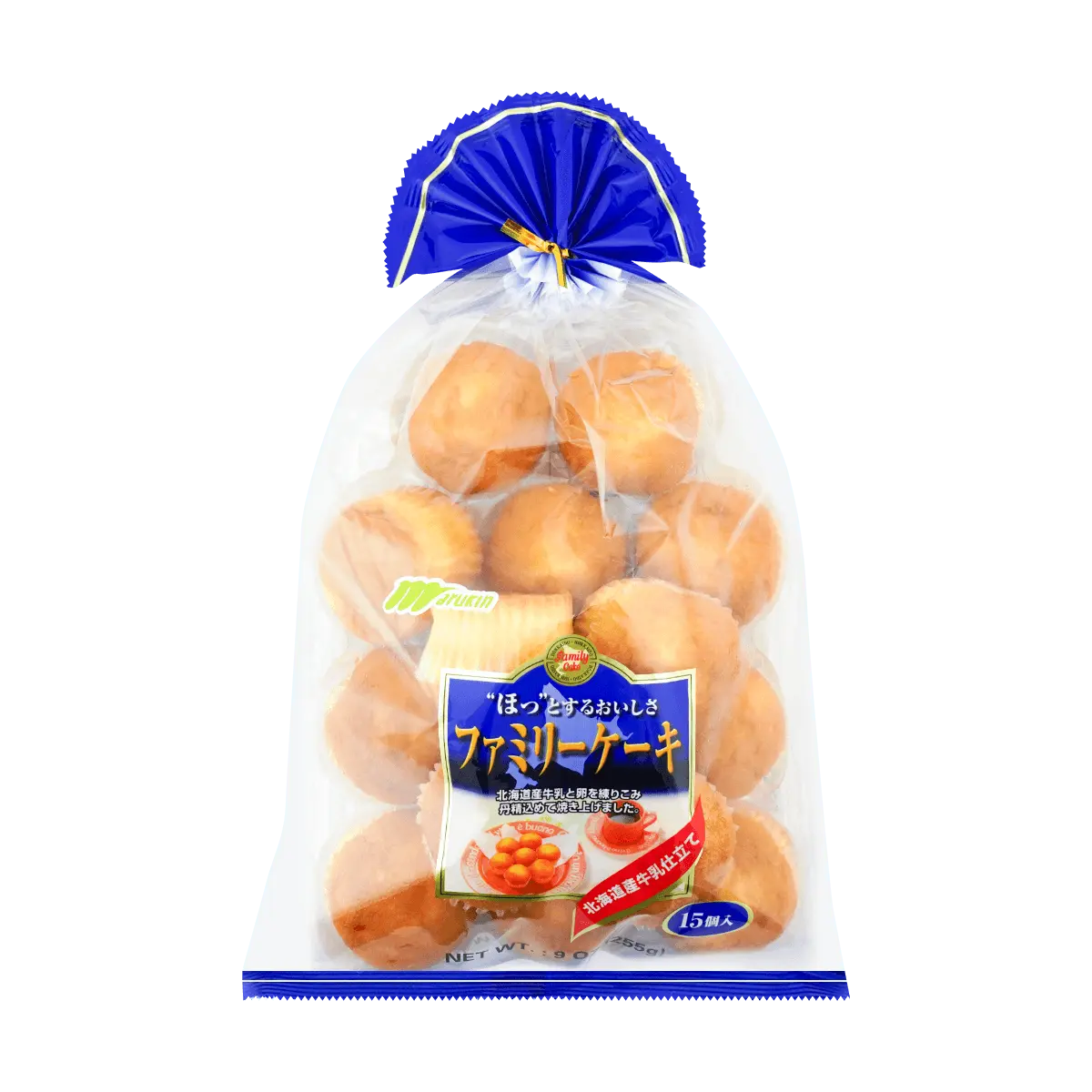 MARUKIN Muffin Family Cake 255g