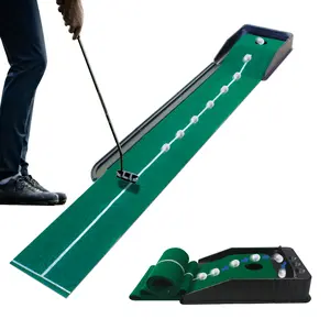 Golf Putting Green- Putting Mat Perfect  Your Golf Skills with Realistic Home Practice - Improve Your Putting Stroke, Lower Your Scores, and Enjoy Convenient, Training Anytime, Anywhere!
