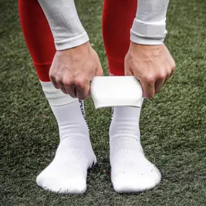 2pcs Super Elastic Silicone Leg Straps, Suitable for Football Socks, Soccer Socks - Non-slip, Calf Support, Reusable Fitness Equipment, Football, Basketball, Badminton, Team Sports