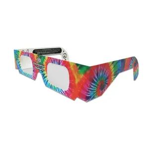 Trippy Diffraction 3D Fireworks Paper Glasses