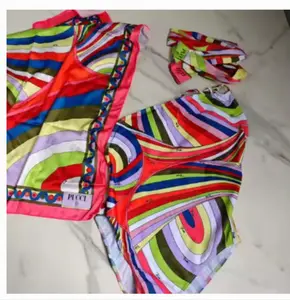 SWIRL swimwear 1pc 2scarves