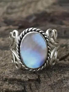 Boho Style Colorful Rhinestone Embellished Ring, Vintage Fashion Copper Jewelry Accessories for Women, Wedding Party Holiday Jewelry Gifts, Statement Rings