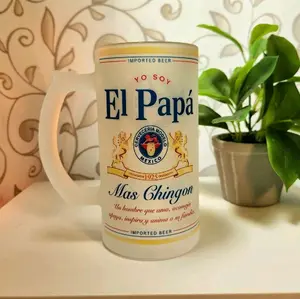 El papa beer mug 16oz