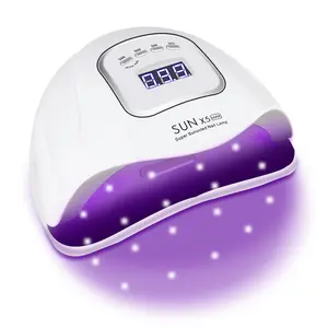 LAVAED UV Nail Lamp UV Light for Gel Nails, Nail UV Lamp Gel Nail Lamp Professional Fast Curing Light UV Nail Light with 4 Timer Setting Auto Sensor, LED Smart Gel Nail UV Light for Gel Polish