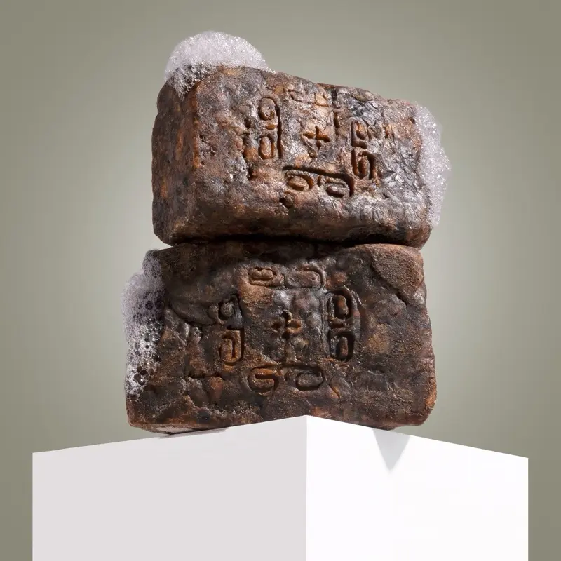 Raw African Black Soap | Hyperpigementation | Perfect for Acne Prone Skin | Alcohol Free, Fragrance Free, Oil Control, Acne Wash
