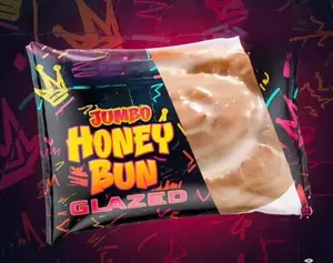 Rap Snacks Jumbo Honey Bun, Glazed