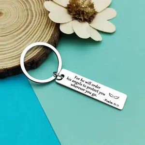 Christian Keychain, Bible Verse Keychain, Word Keychain, Religious Faith Items, Inspirational Easter Prayer Gifts, Religious Gifts, Birthday Gifts, Graduation Gifts