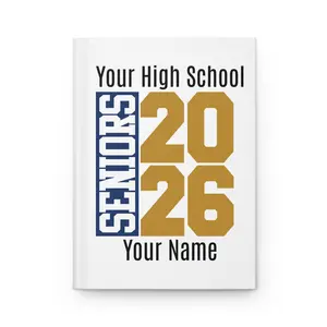 Personalized Senior Class of 2026 Journal, Notebook for Students, Graduation Gift, Custom Yearbook, Memory Book