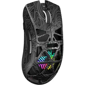 Aula SC620  Gaming , Tri-Mode 2.4GHz/USB-C/BT5.3   with 12000 DPI, Programmable Macro Gamer  with Rapid Fire Key, RGB Light Gaming Mice for PC/Laptop/