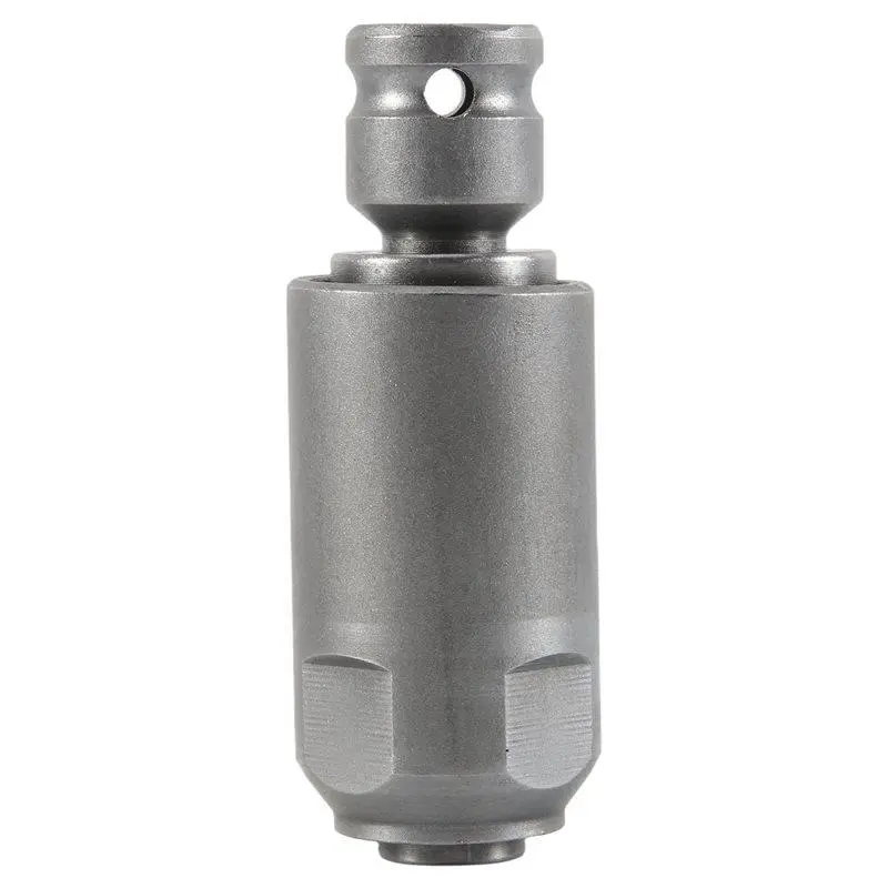 Adapter for converting an impact wrench into an electric hammer; converts to SDS+ for use with a drill/impact wrench, A