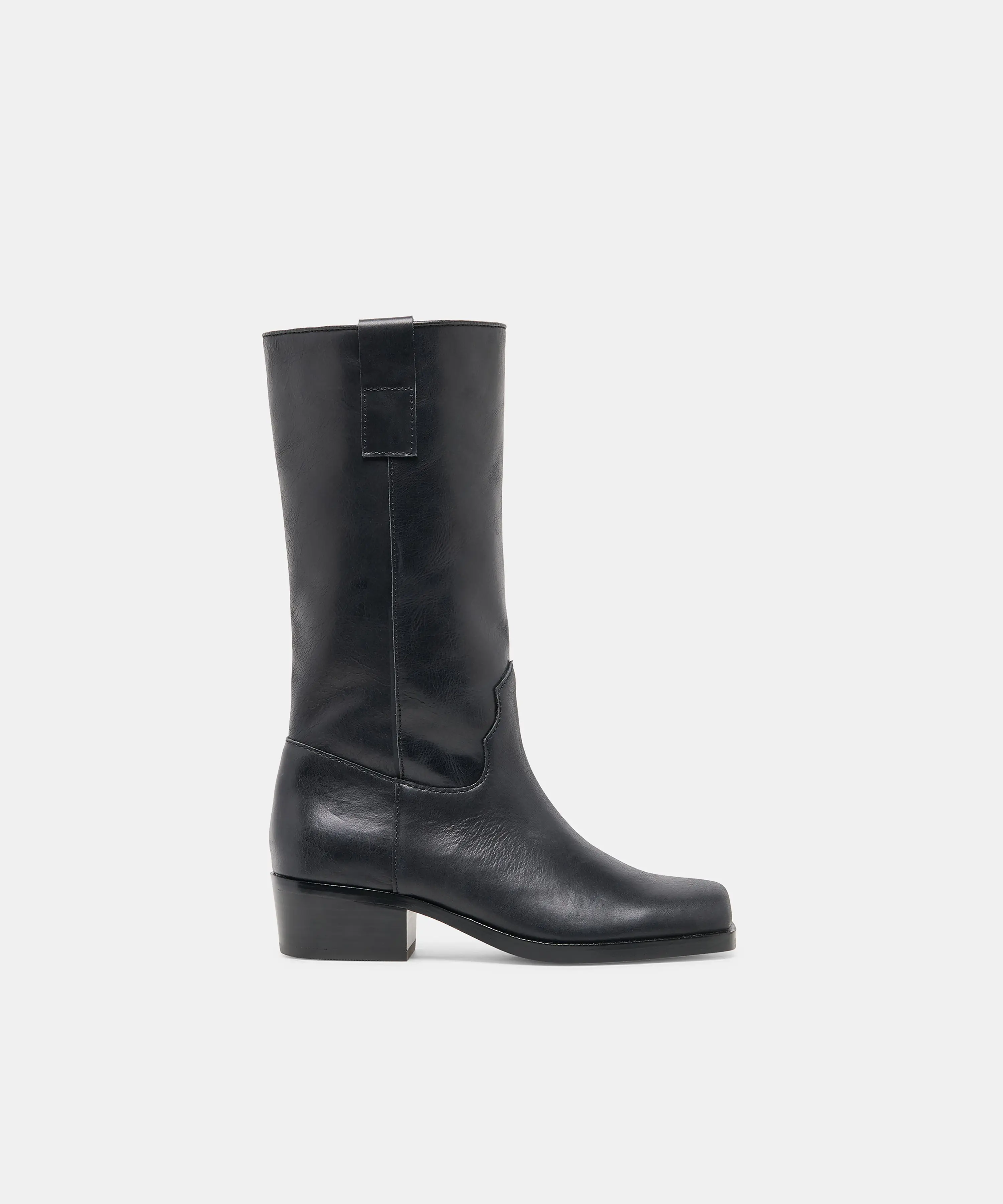ROMIE BOOTS BLACK LEATHER