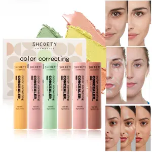 6-colour concealer stick set, concealer sticks, contouring concealer sticks, long-lasting concealer sticks, multi-colour concealer set, cream concealer, all-in-one concealer and contouring, hassle-free concealer sticks, acne scar concealer
