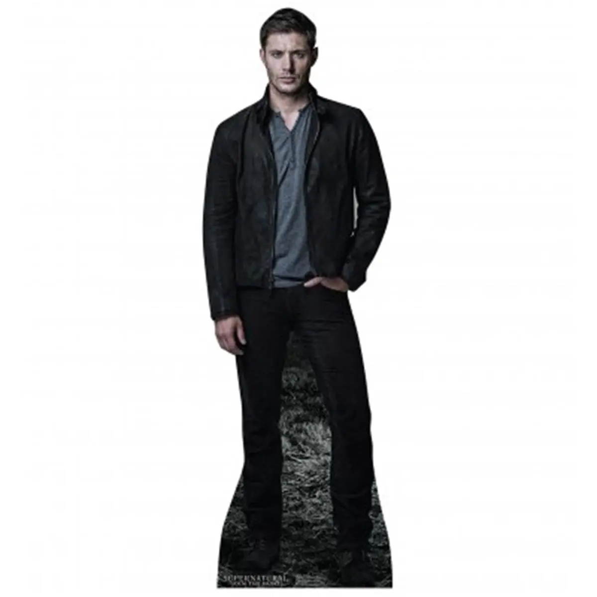 212 MAIN Life-Size Dean Winchester Cardboard Cutout - Supernatural Fandom Home Decor, 73x24 in Wall Accent, Gift for Supernatural Fans, Life-Size Cardboard Cutout
