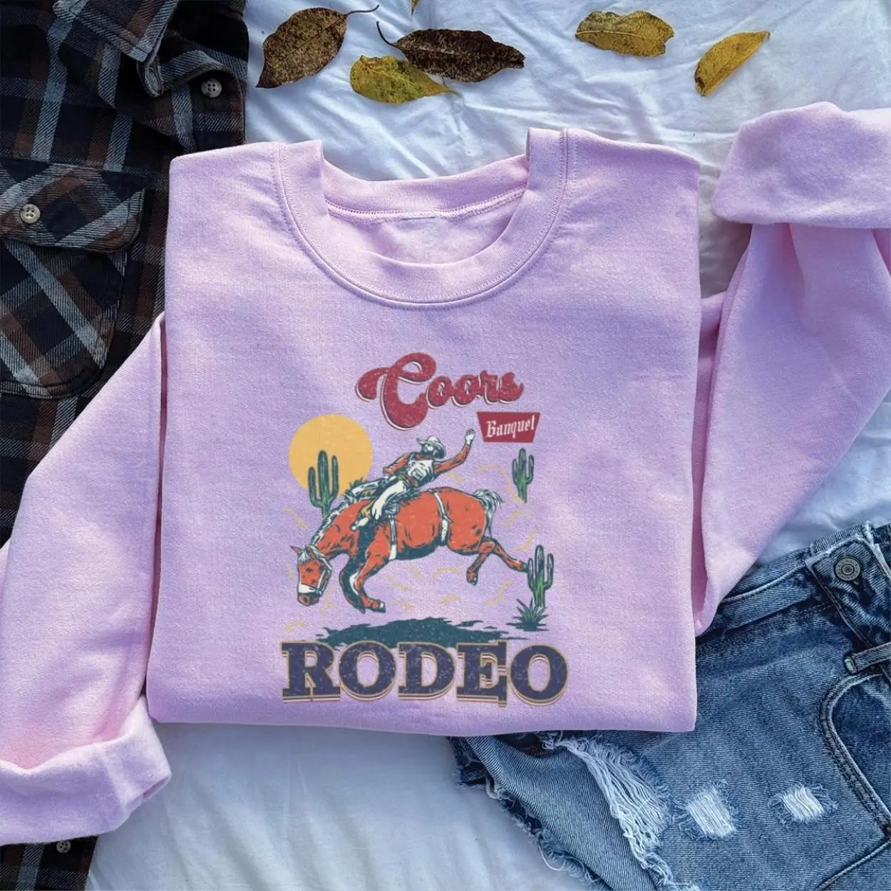 Coors Rodeo Sweatshirt, Western 90s Cowboy Hoodie, Retro Rodeo Outfit, Wildwest Cowboy Clothing, Graphic Western Hoodie, Cowboy Outfit Gifts, Full Color Selection, Pick Your Favorite, Gildan Unisex, Premium Quality Cotton
