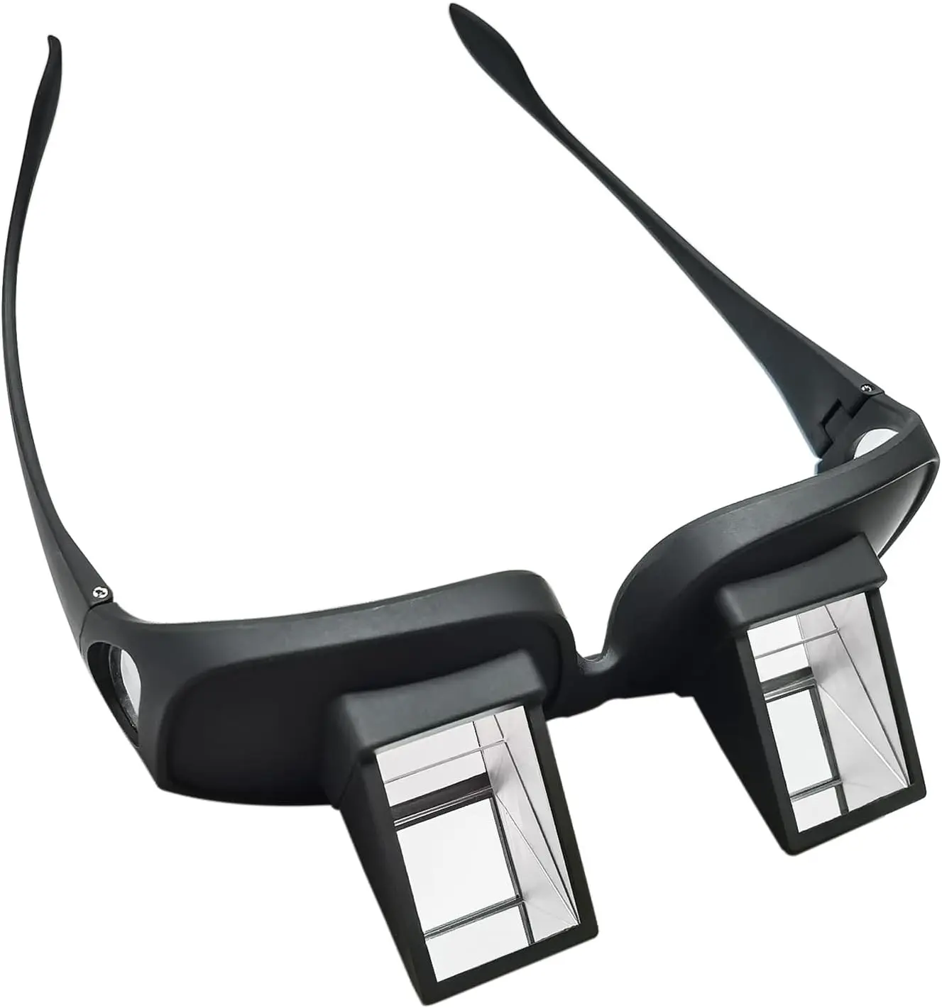Prism Glasses Horizontal Reading Glasses Spectacles Lazy Bed Prism Reading Glasses Lazy Readers Glasses Weird Gifts for Lying Down Reading and Watching TV