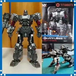 Transforming Robot Tank Action Figure Model Statue Toy Gift 10 Inches Tall