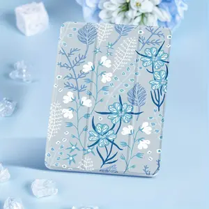 Triple Fold Protective Case for iPad with Built-in Pen Slot - Full Coverage Anti-Drop TPU Soft Case, Compatible with for ipad Mini 4/5, 7th/8th/9th Gen, 9, 7" & 10, 9" Models, Durable Scratch-Resistant Cover for Work & Play, Ideal Gift for Relatives & Fri