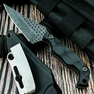 Men's Gift Outdoor Practical Straight Knife Multi-Function, Durable Camping Tool, Ideal for Hiking & Camping Kits, Tactical Knives, Survival Gear