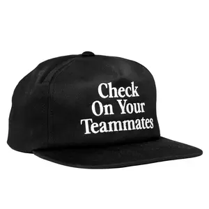 Check On Your Teammates Unstructured Hat