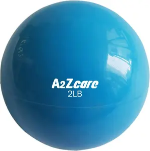 Toning Ball - Weighted Toning Exercise Ball - Soft Weighted Medicine Ball for Pilates, Yoga, Physical Therapy and Fitness